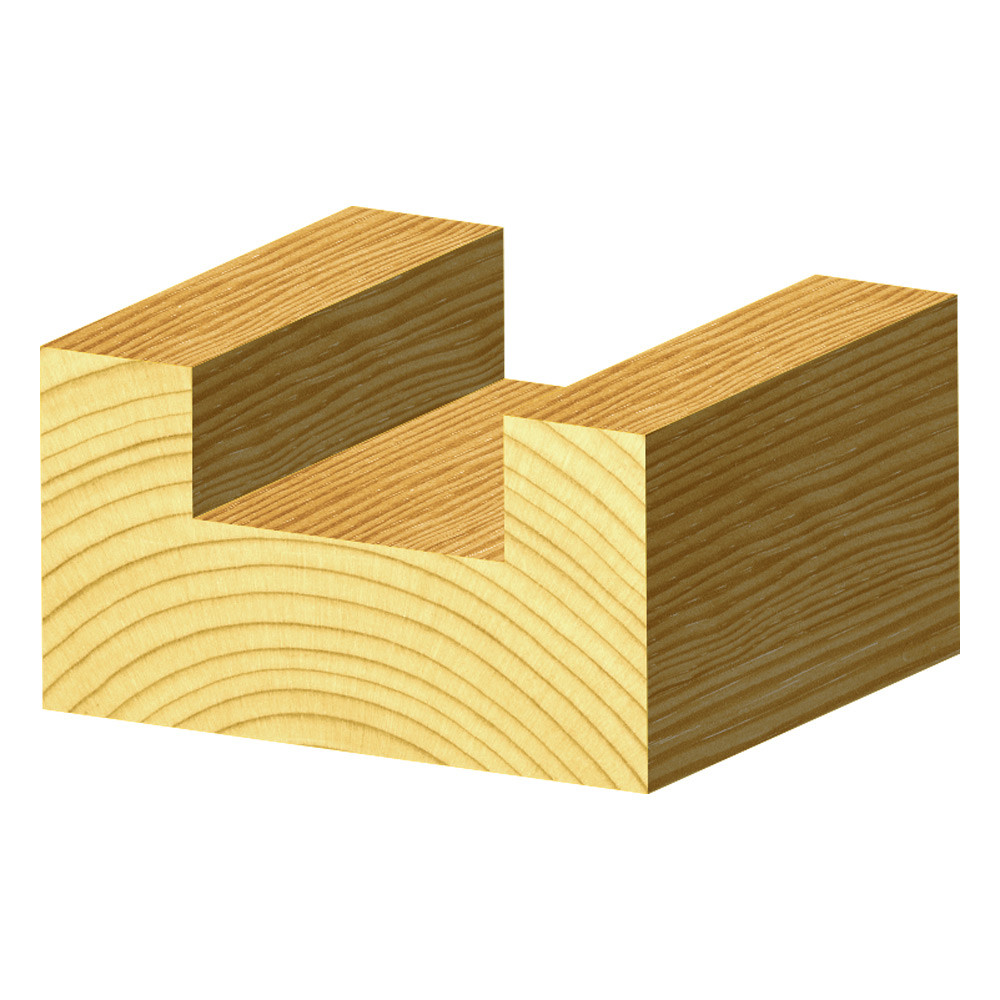 CarbiTool EY-218-M-STRAIGHT BIT 18 MM TCT, 1/4 SHK