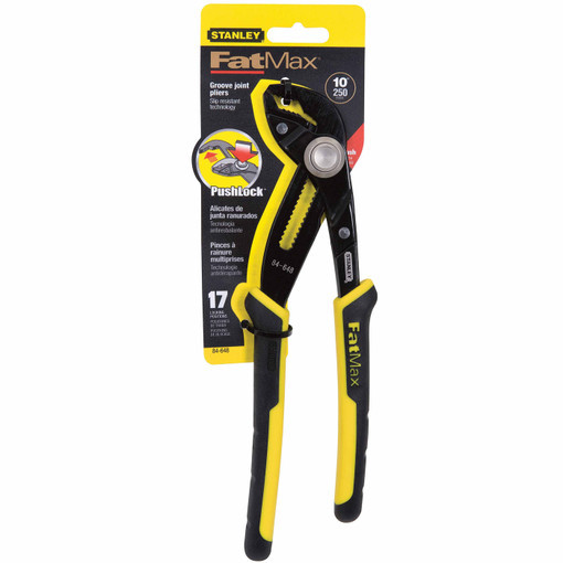 Stanley 254mm Fatmax Multigrip Joint Groove Pliers - 84-648