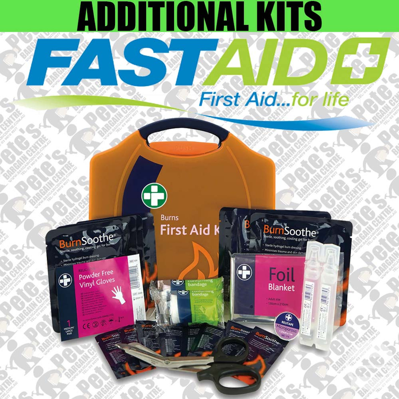 FastAid Emergency Burns Module First Aid Kit