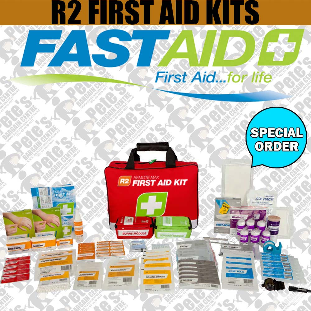 FastAid R2 Remote Max Soft Pack First Aid Kit