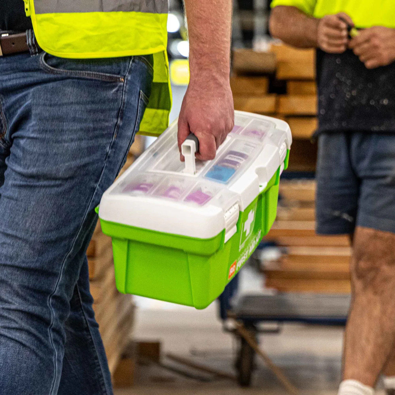 FastAid R2 Constructa Max Tackle Box First Aid Kit