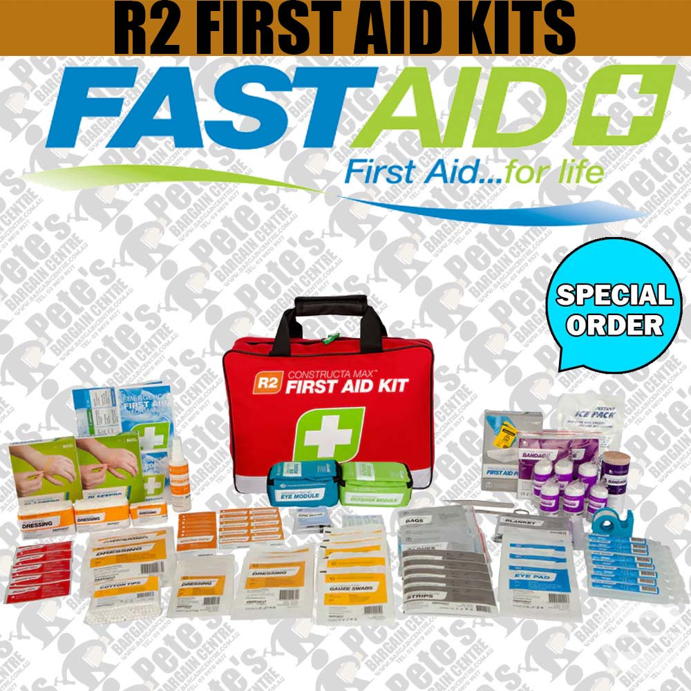 FastAid R2 Constructa Max Soft Pack First Aid Kit