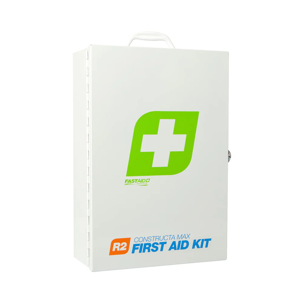 FastAid R2 Constructa Max Metal Cabinet First Aid Kit