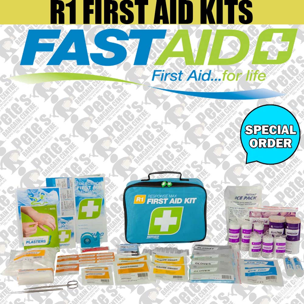 FastAid R1 Response Max Soft Pack First Aid Kit