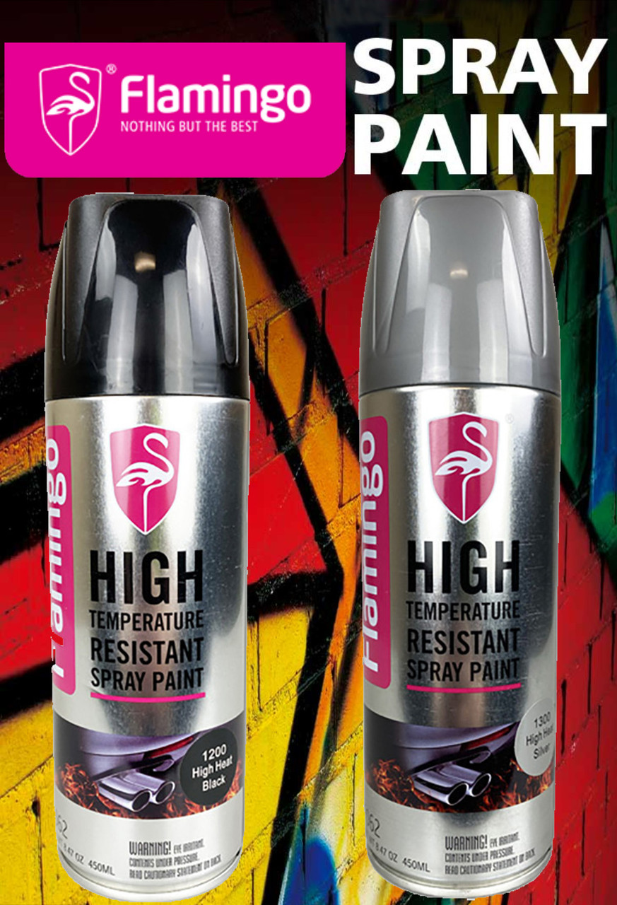 FLAMINGO - SPRAY PAINT HI-TEMP *Choose your Colour*