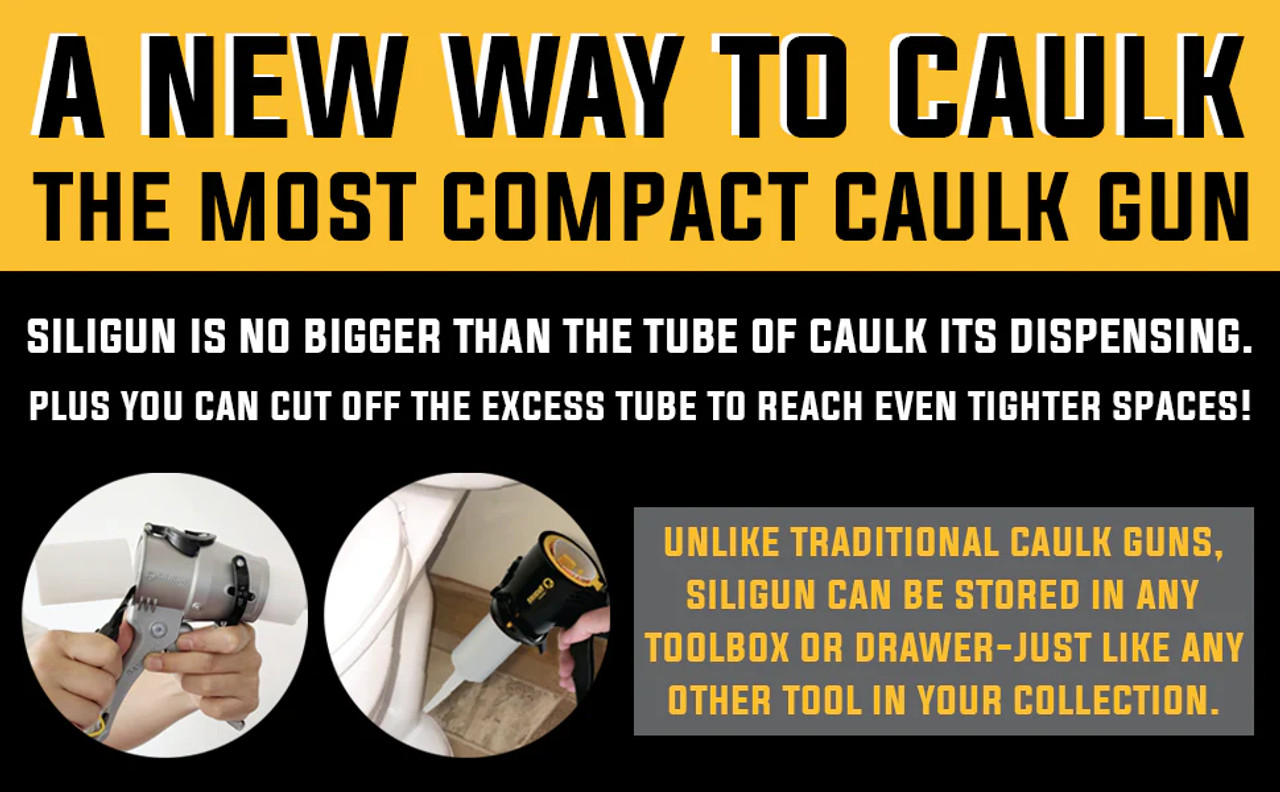 SILIGUN™ PRO Compact 24:1 Caulking Gun