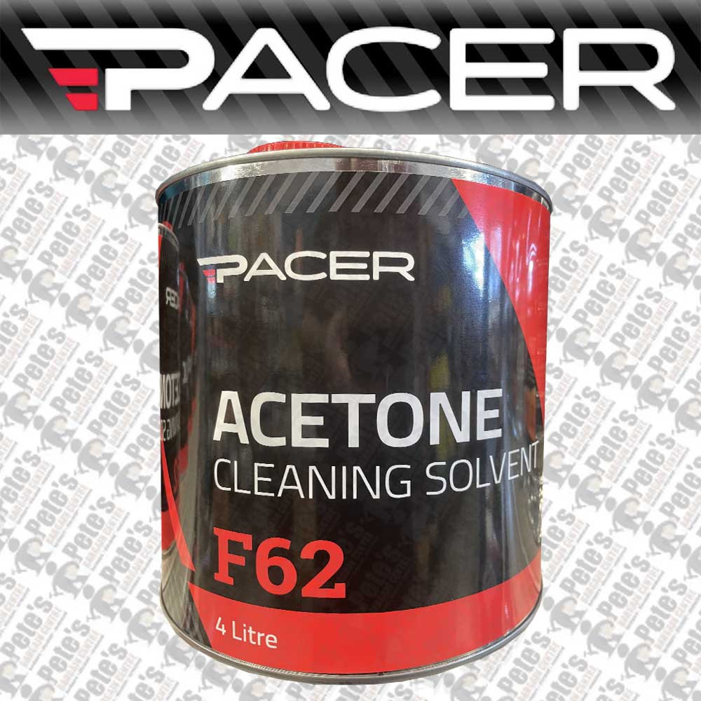 Pacer F62 Acetone 1L, 4L, 20L & 200L