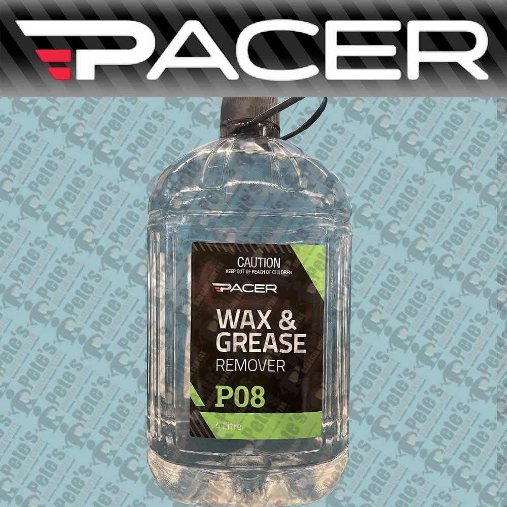 Pacer Wax And Grease Remover 1L, 4L 20L & 200L