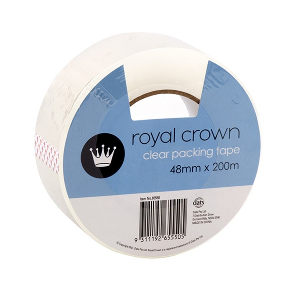 Packing Tape Clear 1Pk 200Mx48mm