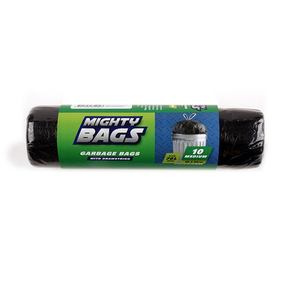 Mighty Bags Garbage Bags  76L - 90cm x 80cm 10Pkt