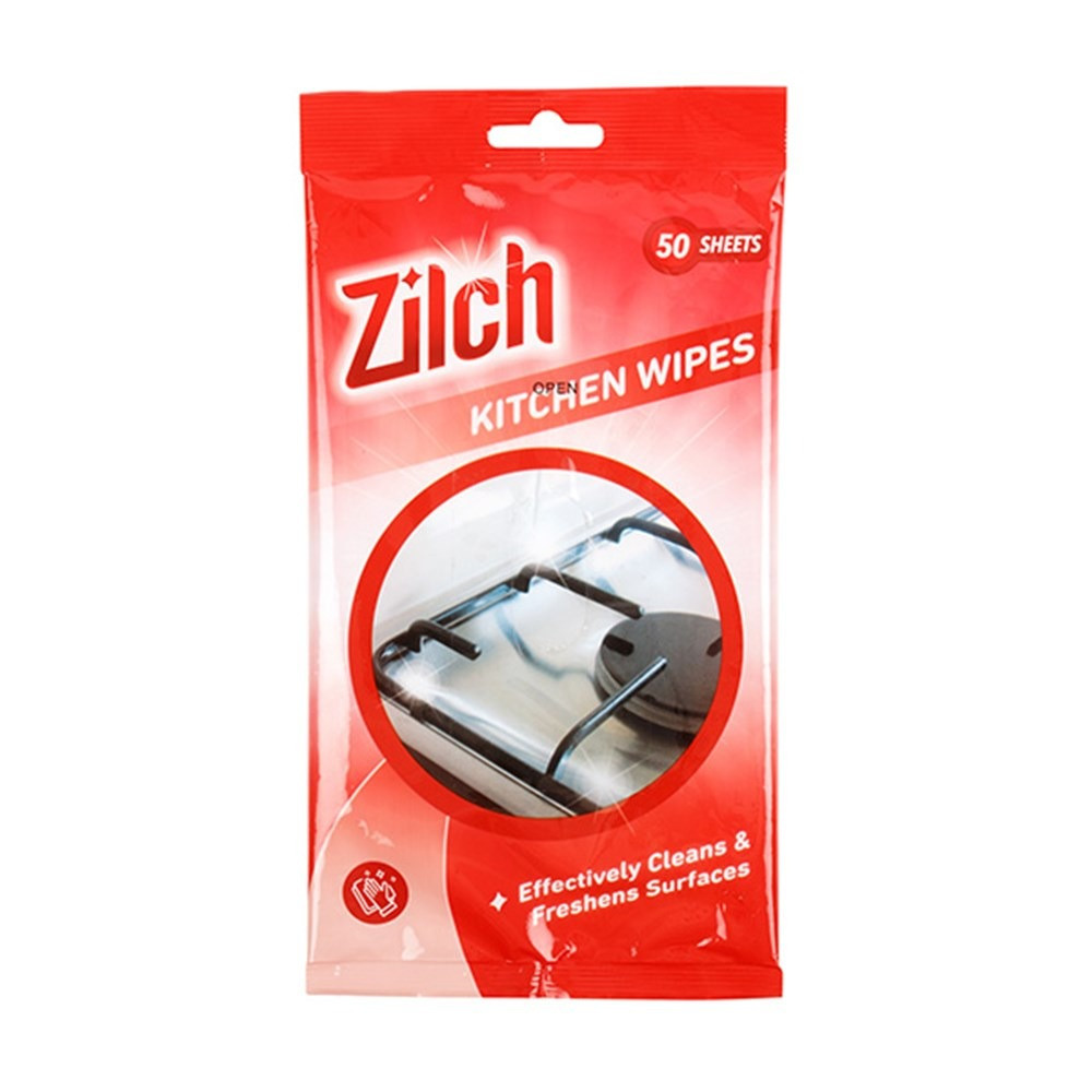 Wipes Kitchen Pk50  Sheet Size 20x17.5cm