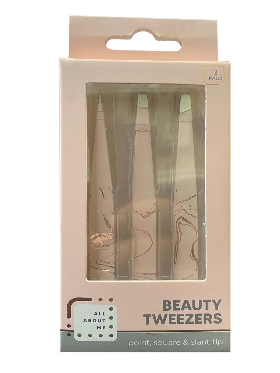 Beauty Tweezer 3pk 10cm