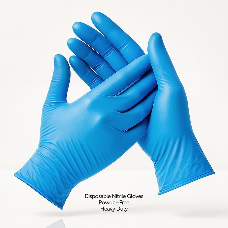 Xtra Kleen - Disposable Gloves Vinyl Blue 100pk