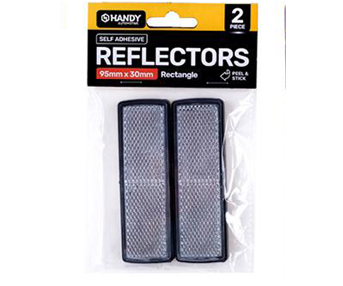 Handy Hardware - Adhesive Reflectors 98mm x 32mm x 8mm