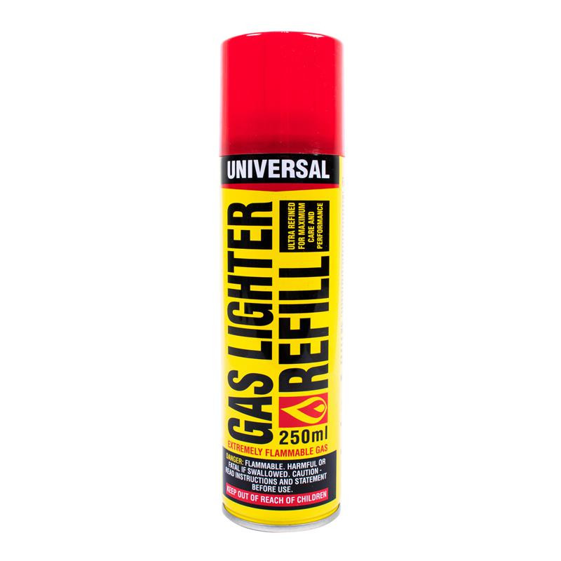 Universal - Gas Lighter Refill  250ml can
