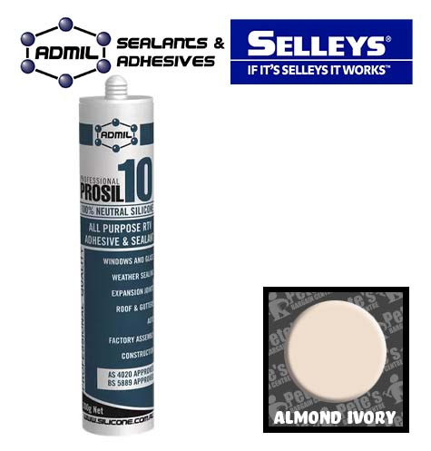 PROSIL 10  100% professional silicone 300ml *Choose your colour*