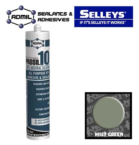 PROSIL 10  100% professional silicone 300ml *Choose your colour*