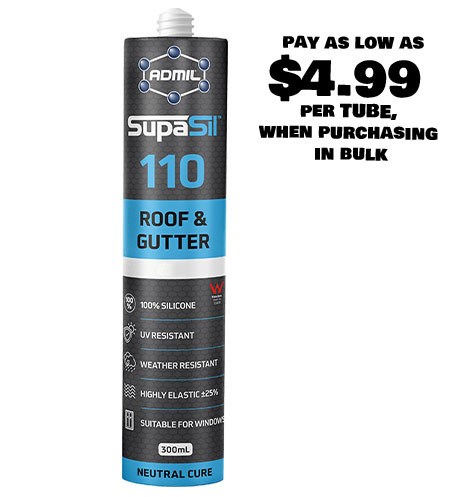 SUPASIL 110 100% high quality professional silicone *Choose your colour*