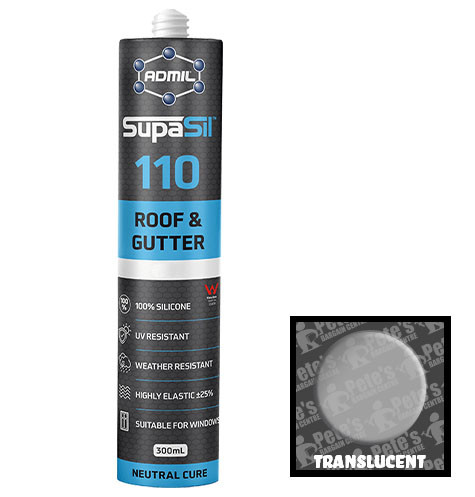 SUPASIL 110 100% high quality professional silicone *Choose your colour*