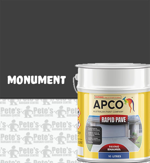 RapidPave Paving Enamel, Concrete Paint - 10 Litres