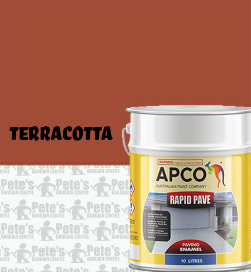 RapidPave Paving Enamel, Concrete Paint - 10 Litres
