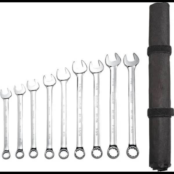 Stanley 96-217 - 9pc A/F Jumbo Combination Spanner Set
