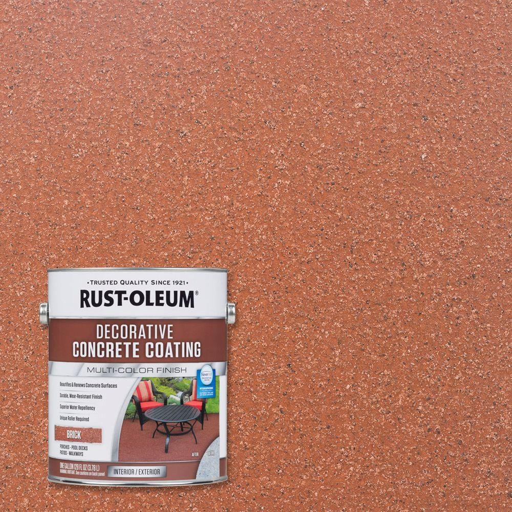 Decorative Concrete Textured Coating  Rustoleum  Brick 1-gal (3.78ltr)
