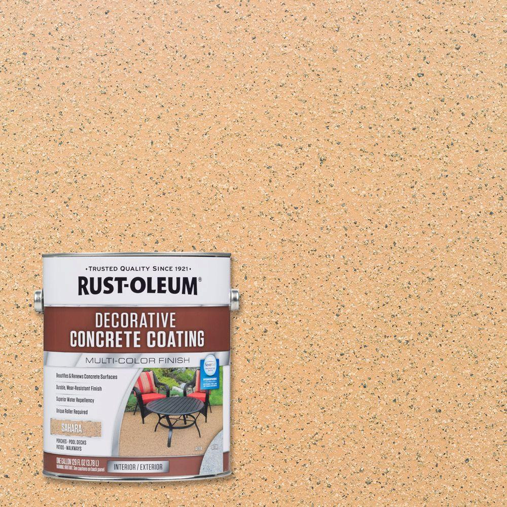 Decorative Concrete Textured Coating  Rustoleum  Sahara 1-gal (3.78ltr)