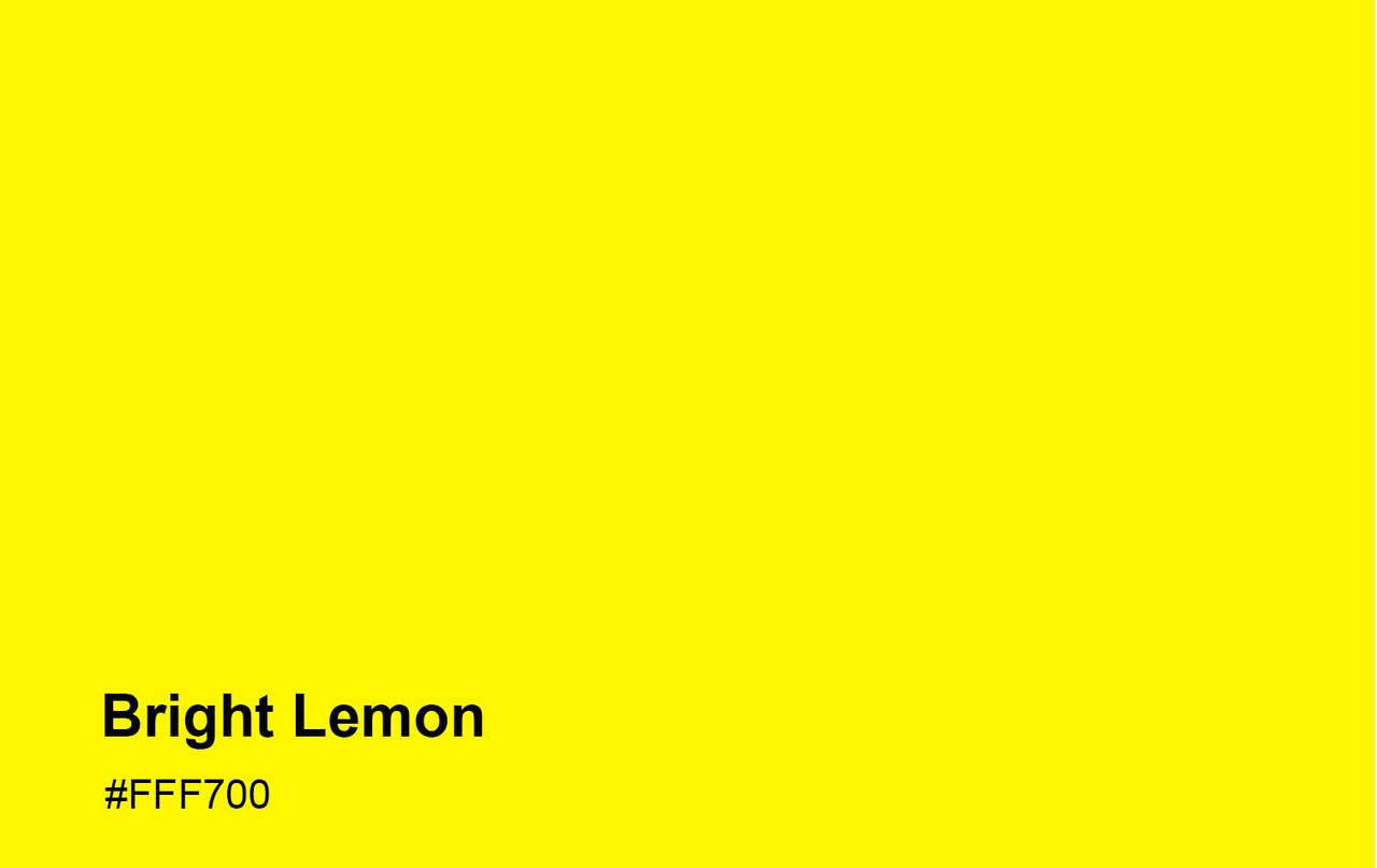 QD601 SUPER ENAMEL - Bright Lemon 4 Litre Can *FREE SHIPPING*