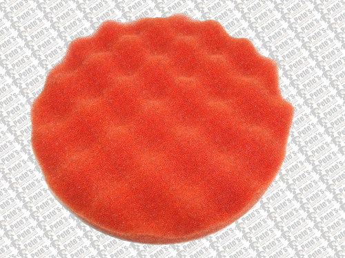 WAFFLE PADS - ( 200mm diameter velcro backed) DARK ORANGE COURSE