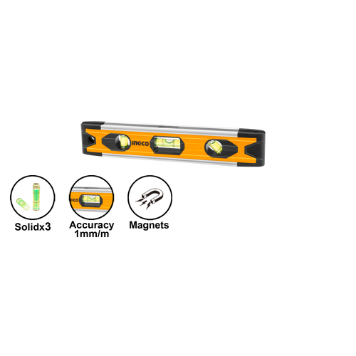Ingco- Mini Spirit level 225mm