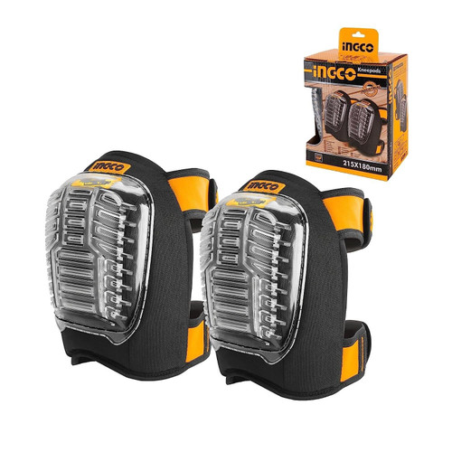 Ingco- Knee Pads 215x180MM Construction Professional Work Safety 1 Pair