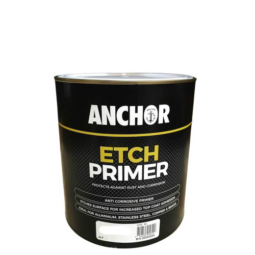 Anchor Etch Primer Paint Grey 4ltr Can