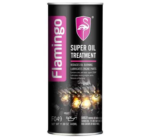 FLAMINGO - SUPER OIL TREATMENT CONTAINS ZINC ZDDP FOR OLDER FLAT TAPPET ENGINES  443ml