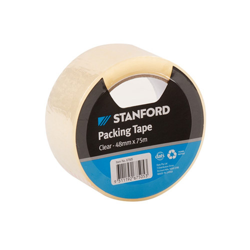 Packing Tape Clear 1Pk 75Mx48mm 50 Micron