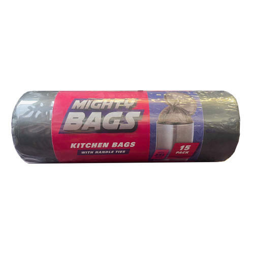 Mighty Bags Garbage Bags  35L - 59cm x 75cm 15Pkt