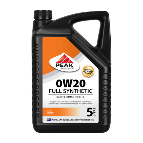 PEAK 0W20 FULL SYNTHETIC ENGINE OIL
