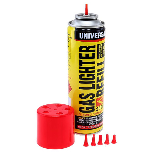 Universal - Gas Lighter Refill  250ml can