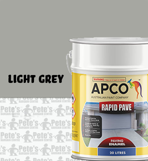 RapidPave Paving Enamel, Concrete Paint - 20 Litres