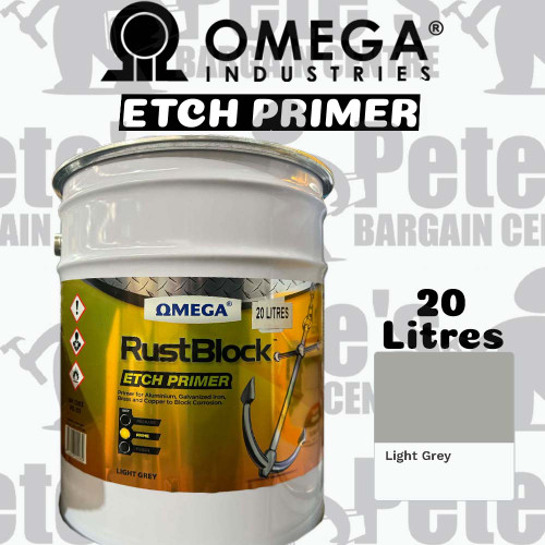 RustBlock - EtchPrimer Light Grey 20ltr