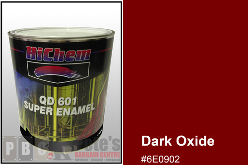 QD601 SUPER ENAMEL - Dark Oxide 4 Litre Can *FREE SHIPPING*