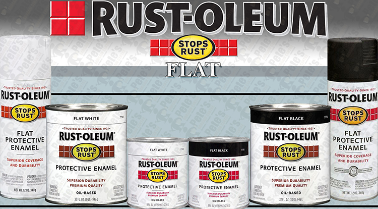 Rust-oleum Stops Rust - Flat Spray Paint