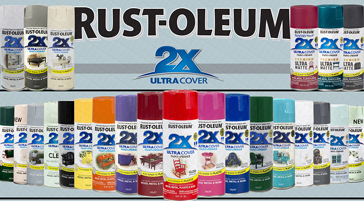 Rust-oleum 2X ultra Cover Spray Paint