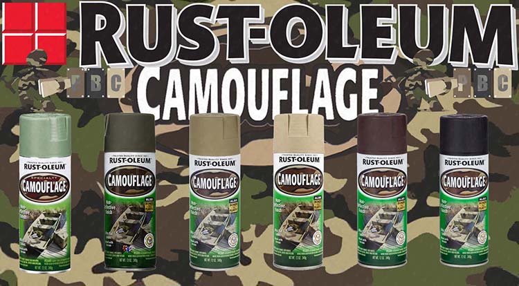 Rust-oleum Camouflage Spray Paint