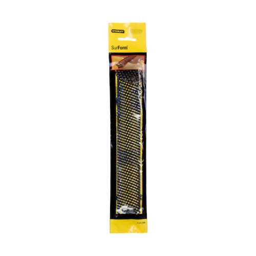 2 Hojas De Surform Semi-curva STANLEY 250mm – Para Lijar Madera, Acero Cromo-vanadio, Compatible Con Cepillo Combinado