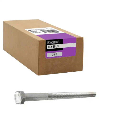 1/2-13 in. x 8 in. Zinc Plated Hex Bolt