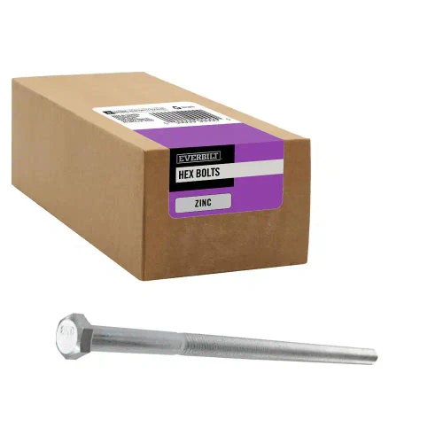 3/8 in.-16 x 8 in. Zinc Plated Hex Bolt