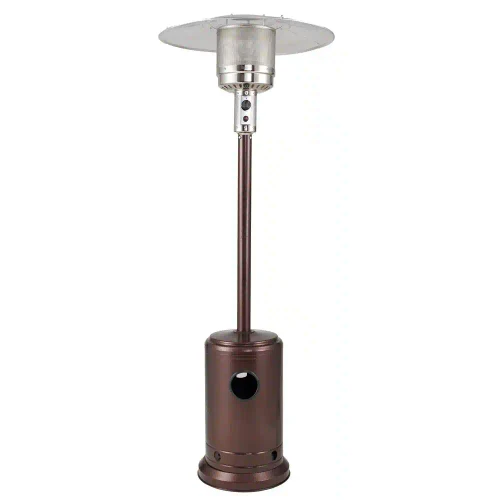 48,000 BTU Aged Chestnut Propane Standing Patio Heater