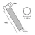 3/4-10 in. x 4 in. Zinc Plated Hex Bolt