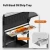 4-Burner Propane Gas Grill with Side Burner Portable Stainless Steel BBQ Outdoor Stovetop, 42,000 BTU